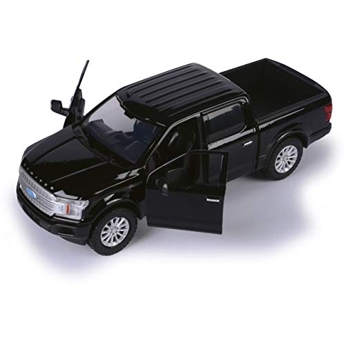 Ford F-150 Limited Crew Cab Pickup Truck 1:24-1:27 Negro miniatura 4