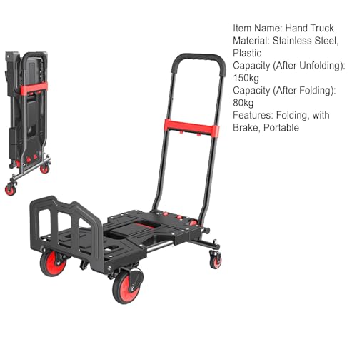 Carretilla plegable 3 en 1 capacidad 150 kg miniatura 7