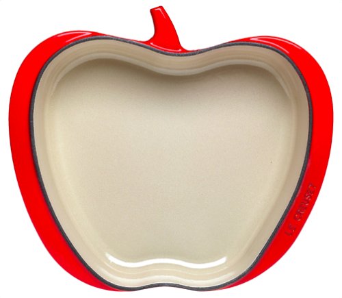 Preisvergleich Produktbild LeCreuset Apfel Auflaufform Kirschrot