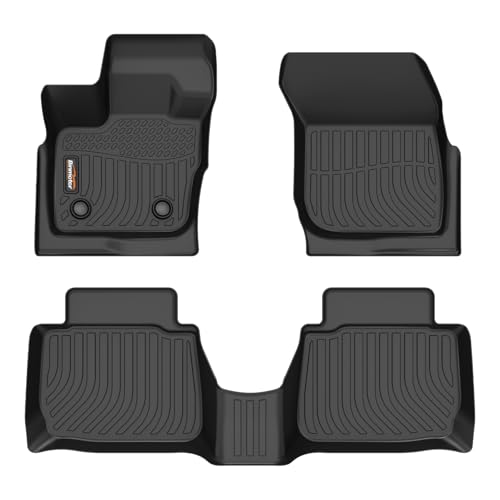 Binmotor-Floor Mats for Ford Fusion (2017-2020 Not for Hybrid) for Lincoln MKZ(2017-2020) Include Hybrid Version TPE All Weather Car Mats for Ford Fusion Accessories for Lincoln MKZ Car Floor Mat