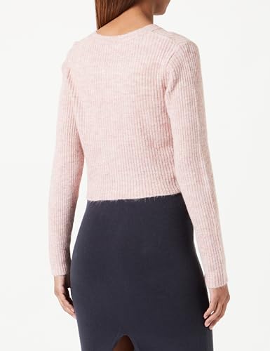 MAMA.LICIOUS Mlisla Lia L/S Knit Crop Top 2F