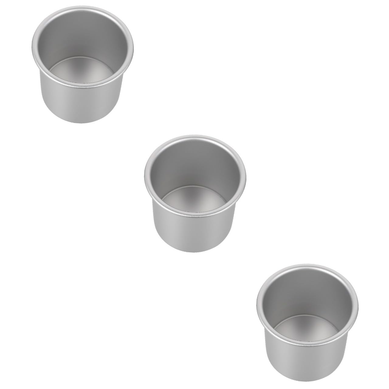 Abaodam 3pièces Moule à Gâteau Antiadhésif Moule à Chiffon Élevé Pour Gâteaux Pour Pâtisserie Et Cheescakes Démoulage Facile Et Résistant