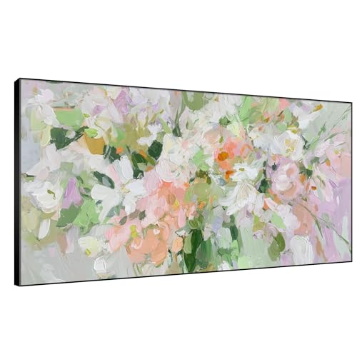 SIGNWIN 36"x72" Extra Large Framed Wall Art Fresh Spring Florals