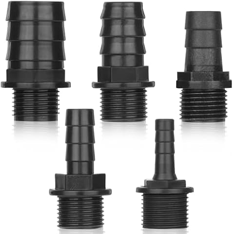 Xthrotsenk 5 Pcs Fountain Nozzles Kit Cover