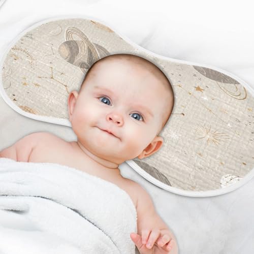 Kigai Purple Flower Baby Burp Cloths Extra Soft and Absorbent Burping Rags Cotton Burping Clothes Baby Washcloths for Newborn Boys Girls - 1 Pack 6