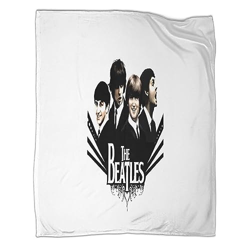 Couverture TV en Flanelle 3D The Beatles Literie en Peluche Douce Couverture Confortable pour Décoration D’Intérieur Couverture De Bureau Couverture De Sieste 100X130CM - Les Beatles, Paul McCartney, John Lennon, RIngo Starr, George Harrison Couverture TV en Flanelle 3D The Beatles Literie en Peluche Douce Couverture Confortable pour Décoration D'Intérieur Couverture De Bureau Couverture De Sieste 100X130CM – Image 3