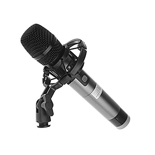 Image of kh Universal Microphone Cradle Shock Mount, Mic Clip Holder Mount for Diameter 43mm-50mm Mic Anti Vibration Adjustable High Isolation Shock Mount