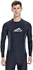 Premium Sbart Mens 2mm Wetsuit, Full Body Diving Suit Front Zip Wetsuit for Diving Snorkeling Surfing Swimming