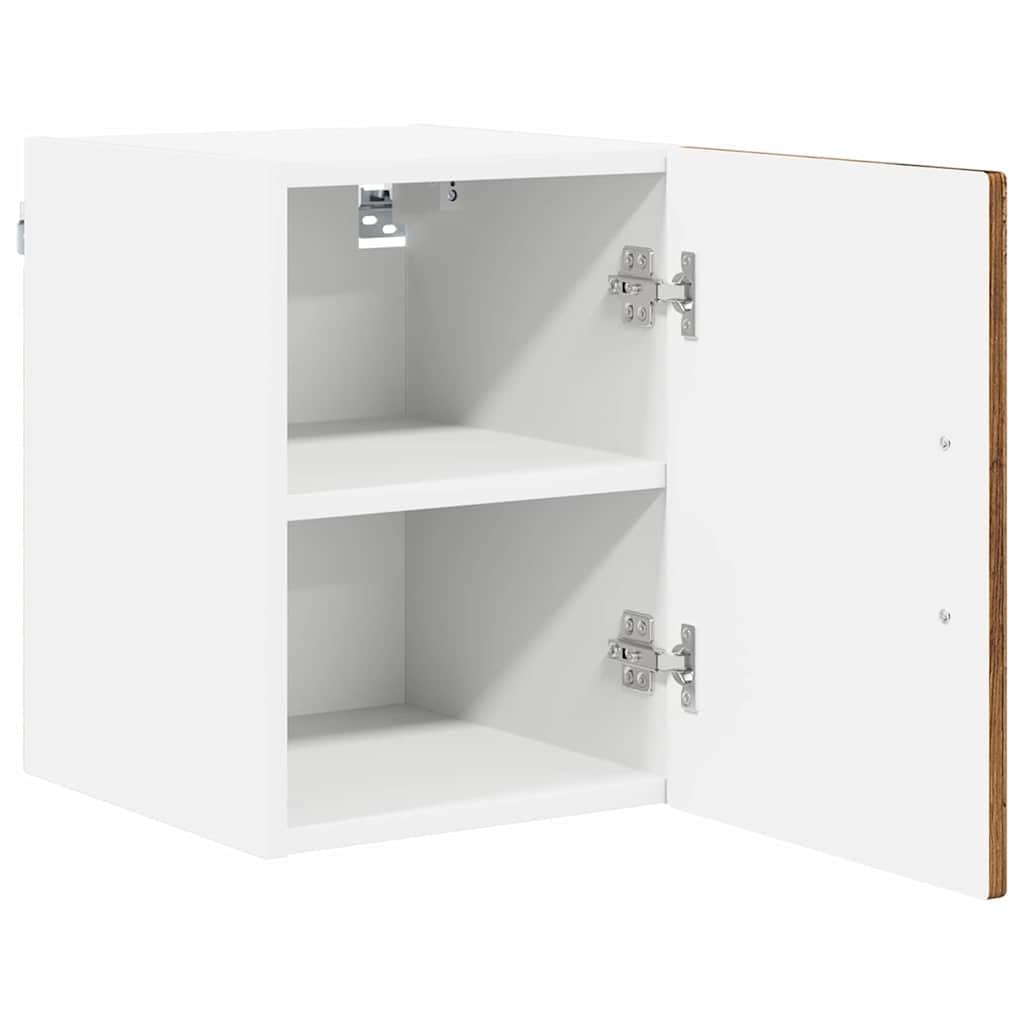 Küchenschrank 2 Stück Holzwerkstoff Altholz 30 x 31 x 40 cm mit Stauraumlösung als praktisches Küchenzubehör für Aufbewahrung und Organisation