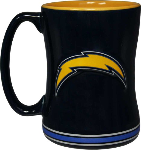 Boelter Brands San Diego Chargers Sculpted Coffee Mug
