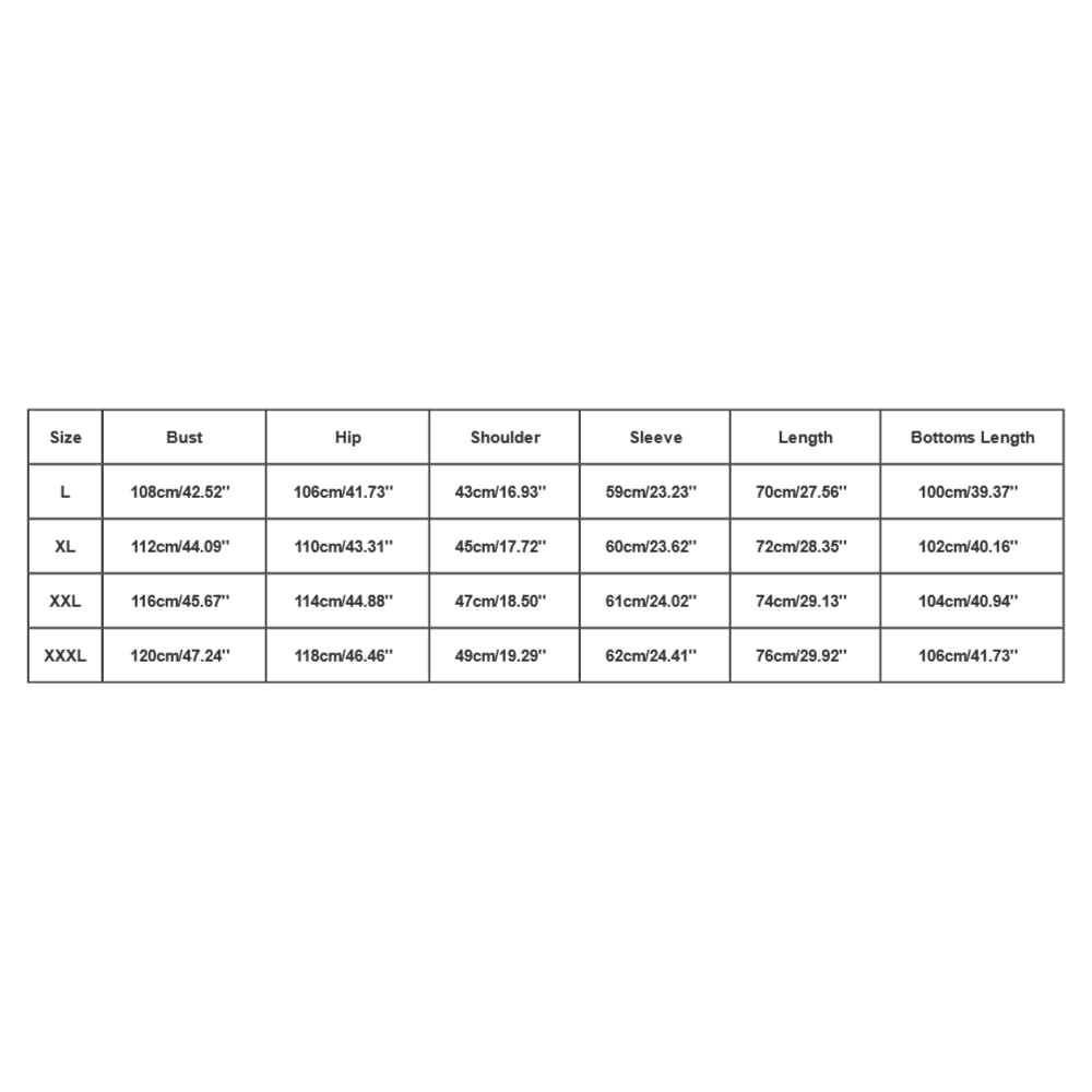 Completo Pigiama Uomo Cotone Casa Quattro Stagioni | Completo Casa Uomo Quattro Stagioni, Cotone Morbido e Versatile per Uso Quotidiano