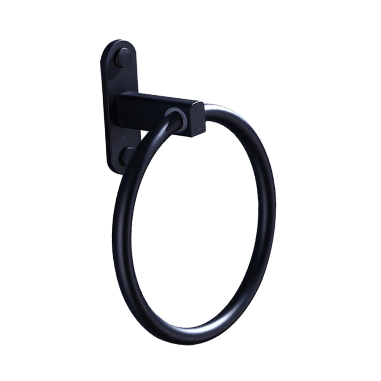 Tofficu 2 Piezas Toalla de Aluminio toallero baño Negro