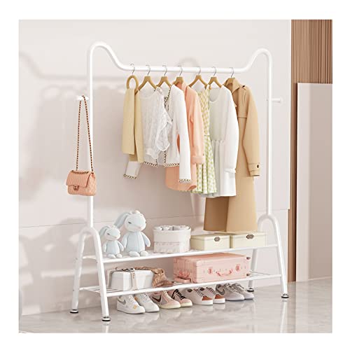 Barre de suspension robuste avec 2 étagères de rangement bas - 2
