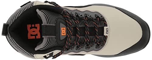 Dc Men's Navigator Ankle Boot Snow, Cream, 8.5 #TOP4