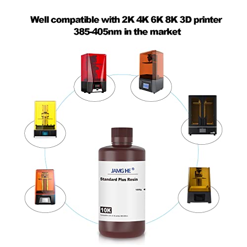 Image of Filamont 14K Pro Resin Precision Perfected, Beyond 10K & 12K Limits, UV-Curing Resin with High Precision and Quick Curing & Excellent Fluidity for LCD 3D Printing (Snow White)