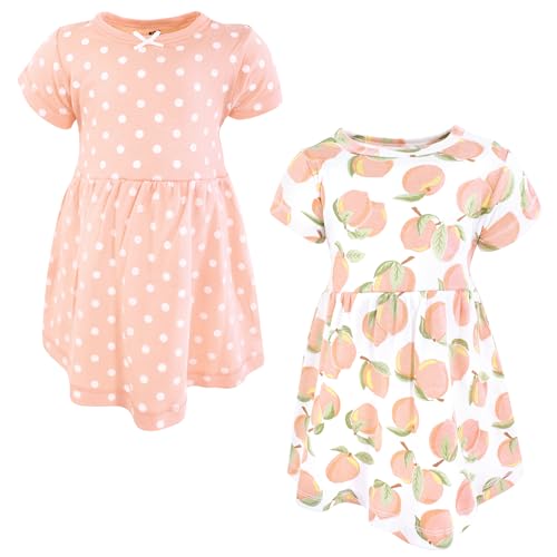Image of Hudson Baby Girl's Cotton Dresses