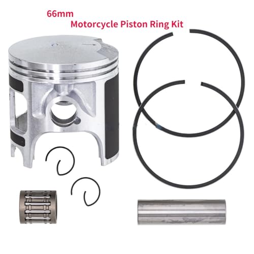 Kit segments piston 66mm pour réparer la perte de compression moto YFS 200 - 2