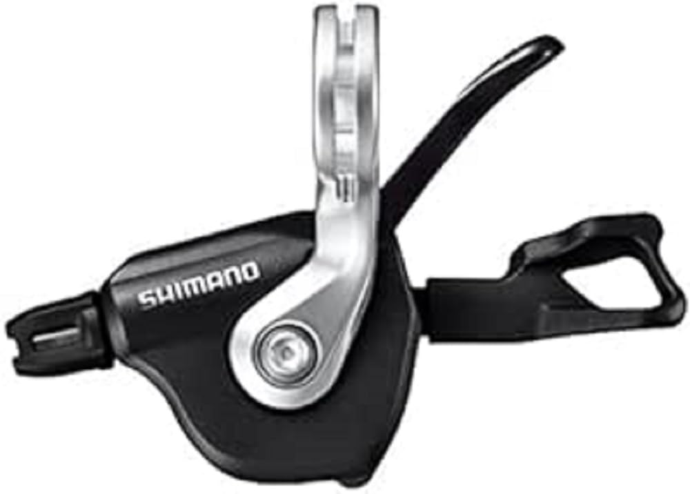 Levier De Vitesse SHIMANO SHI1819 Deore - Rapidfire 10 Vitesses - Pour VTT - Noir Taille M