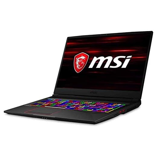 MSI GE75 Raider 9SF-1247ES - Ordenador portátil de 17.3" FHD (Intel Core i7-9750H, 16 GB RAM y 512 GB SSD, Nvidia RT 2070-8GB, Windows 10 Home ) negro - Teclado QWERTY Español