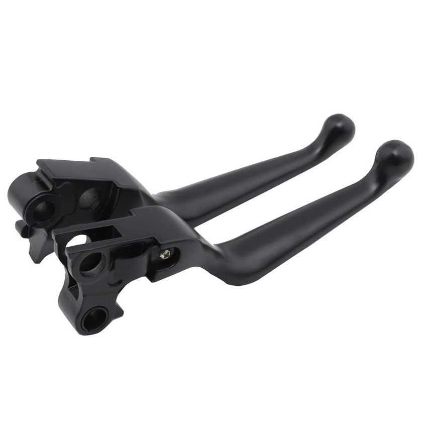 Levier de frein et d'embrayage noir pour Harley Sportster 883 1200 et Dyna 1996-2003