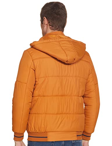 Image of Amazon Brand - House & Shields mens Quilted Hooded Bomber Jacket