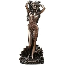 Veronese Design 6 1/8 Inch The Birth of Aphrodite Greek Goddess of Love and Beauty Cold Cast Resin Sculpture Antique Bronze Finish Statue