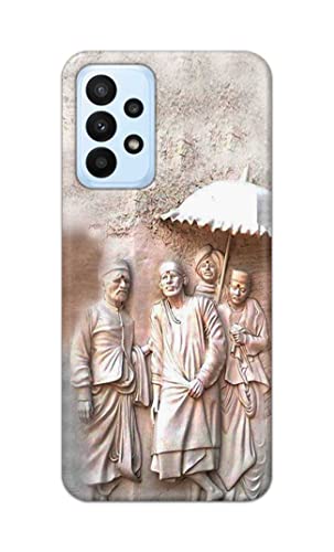 Image of Printed Hard Back Cover Case for Samsung Galaxy A23 4G | Samsung Galaxy A23 5G Back Cover (Sai Baba) -1803