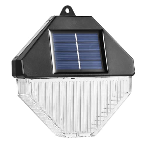 Happyyami luz de pared solar bisel ligero flash cabecera neto sensor aplique solar iluminacion jardin solar led solar exterior lámpara solar a prueba de agua accesorio de jardín abdominales