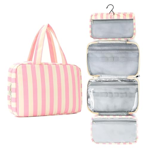 Futuhada Neceser de Viaje Colgante para Mujer, Bolsa de Aseo Impermeable