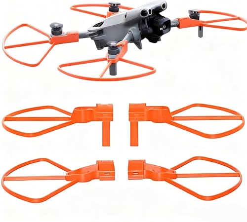Protection d'hélice DJI Mini 5 Pro anneau anti-collision et train orange
