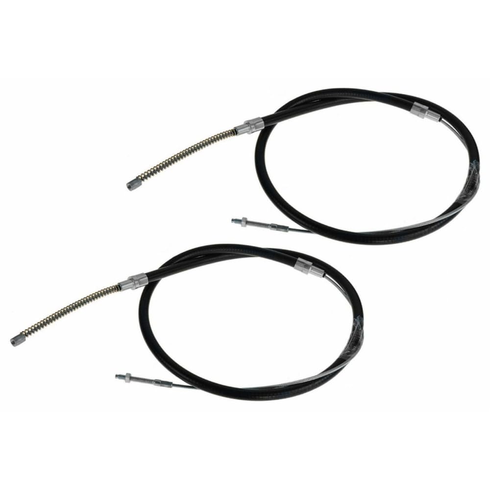 Amazon.com: QEUFCIQ 2pcs Emergency Parking Brake Cable Set Rear  
