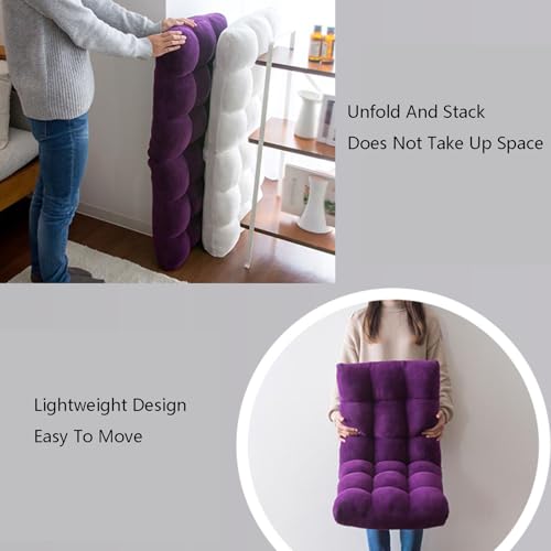 Silla de suelo ajustable y sofá cama plegable para salón y dormitorio 7
