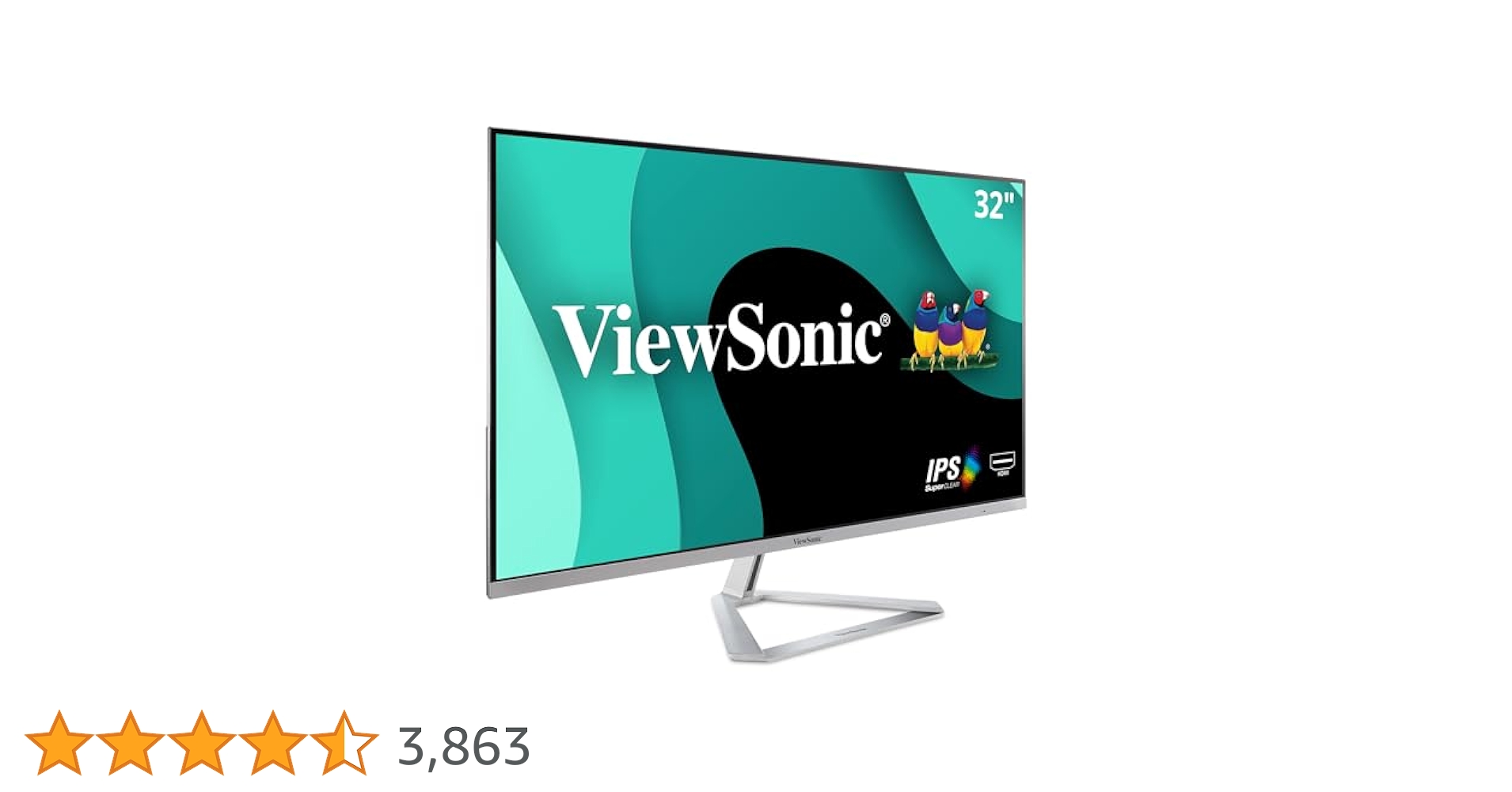 Amazon.co.jp: ViewSonic VX3276-MHD 32インチ1080 pフレーム