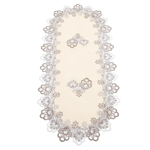 TOPPERFUN �G���K���g�������A�[�g���[�N �ȉ~�`�e�[�u�������i�[ �|���G�X�e���f�� ���ӂ��_�C�j���O�e�[�u���⏑�փf�X�N���� �z�e����ʑ��̑����ɍœK��