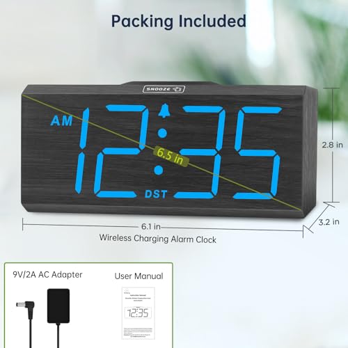 Dreamsky DS2203 Wooden Digital Alarm Clock thumb #6