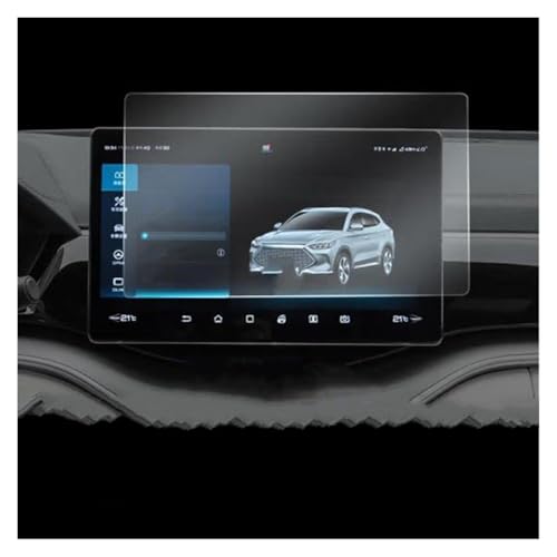 Film Trempé Mat BYD Song Plus Protection Écran Central Anti-Reflet 12.8 Pouces