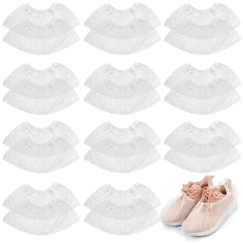 100枚入れ 使い捨てシューズカバー 靴カバー 足カバー ビニール製 防水性 汚れ防止 環境にやさしい 男女兼用