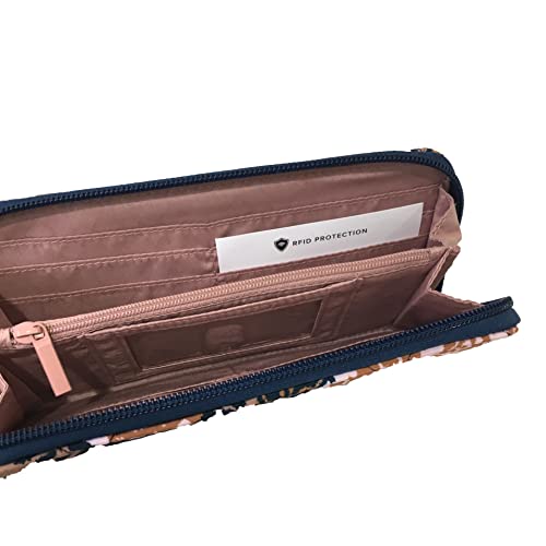 Vera Bradley Ultralight RFID Accordion Wristlet Wallet, Fern Paisley2