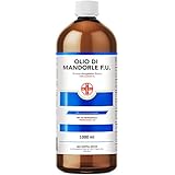 AIESI® Aceite de almendras dulces Ph.Eur. 100% puro prensado en frío (Botella de 1 litro), Para uso farmacéutico, alimentario, cosmético y dermatológico, Made in Italy