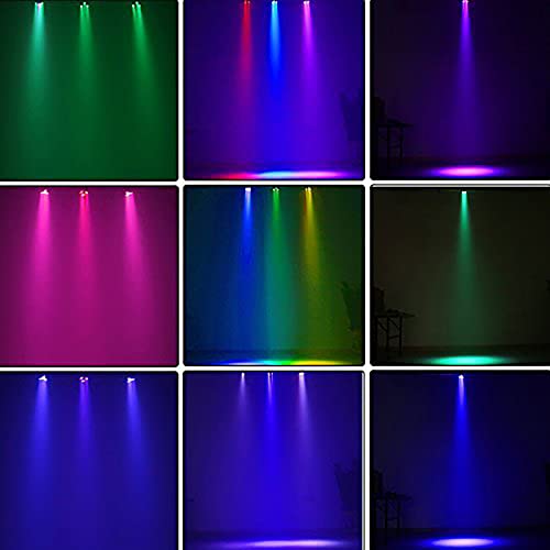 Led Stage Strobe Light, 12 Led Rgbw Par Spotlight, Sound Control Dmx Control, For Dj Christmas Party Performance Club Discotheque (Black,Withremote) #TOP6