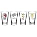 Game of Thrones Collectible Pint Glass Set, Stark, Targaryen, Lannister and Greyjoy