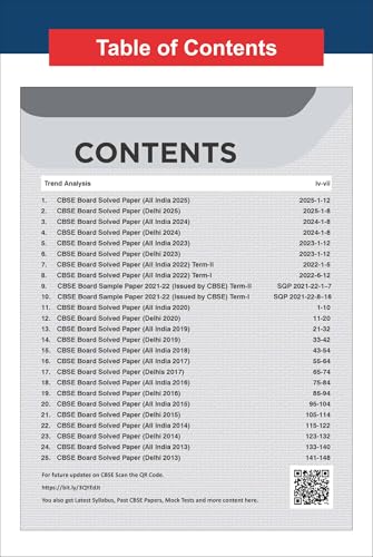 Image of Disha 13 Years CBSE Class 12 Solved Chemistry Previous Year-wise Question Papers (2013 - 2025) | PYQ's, Sample Paper & Concept Notes |CBSE Question Bank Class 12 | 5th Edition