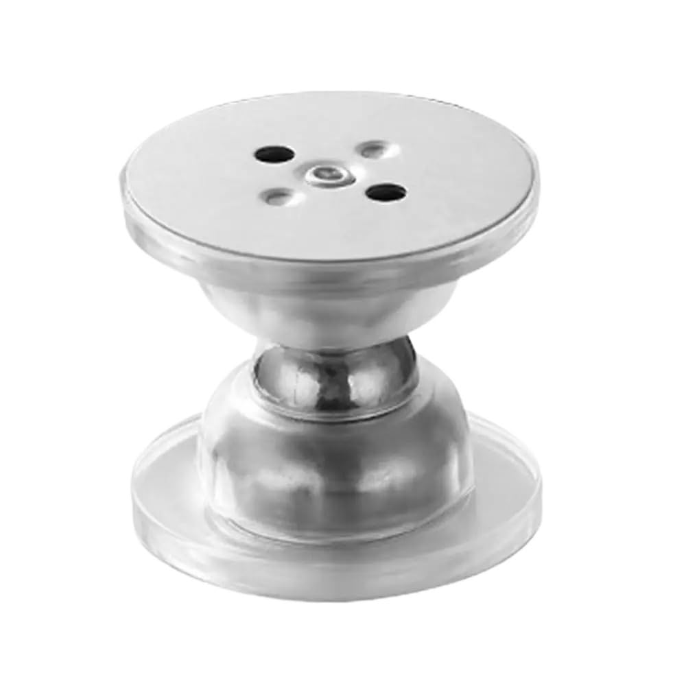 Door Stop Stainless Steel Door Stop Magnetic Anti Collision Windproof Doorstop Free-Punch Suction(A)