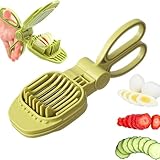 Cortador de Frutas | Cortador Manual De Acero Inoxidable - Picador de Fresas - Para Champiñones Kiwis Uvas Verduras Copas de Postre Ensalada Soporte para Pasteles y Decoraciones de Pan