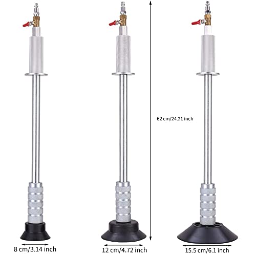 Yycke Upgraded Car Dent Air Pneumatic Dent Puller Car Auto Body Repair 3Pcs Suction Cup Slide Hammer Tool Kit Hammer Tools Hand Tool #TOP2