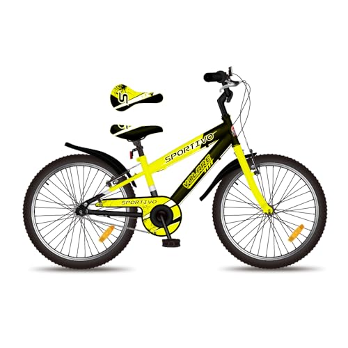 Kubbinga Unisex – Erwachsene Bicicletta Sportiva Gialla 20' A Sfera...
