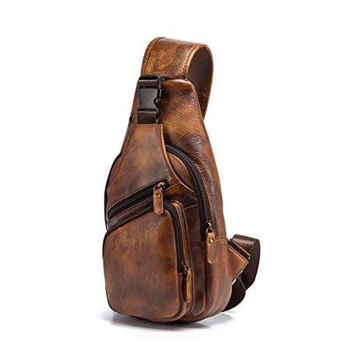 Le’aokuu Men’s Stylish Travel Sling Bag