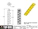 Tuf-Tite EF-4 Residential Series Effluent Filter (Filter Only), Yellow