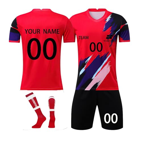 Genérico Camiseta Personalizada Camisetas Futbol Niño equipacion Real FOR Madrid niño Hombre Camiseta Real For Madrid 2024 2025 Personalizar Camiseta Futbol Camiseta Futbol Personalizada