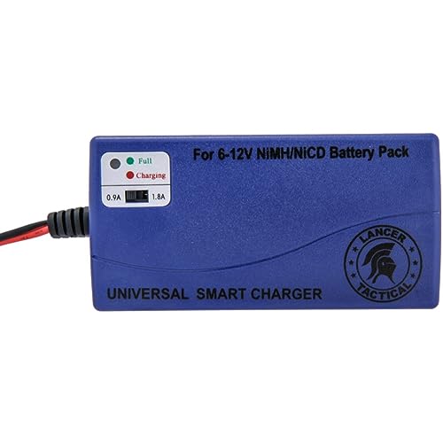 Cargador inteligente RC Lancer Tactical para baterías NiMH y NiCd de coches y airsoft 4